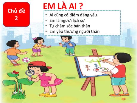 Bài giảng Hoạt động trải nghiệm 1 - Chủ đề 2 - Tự chăm sóc bản thân