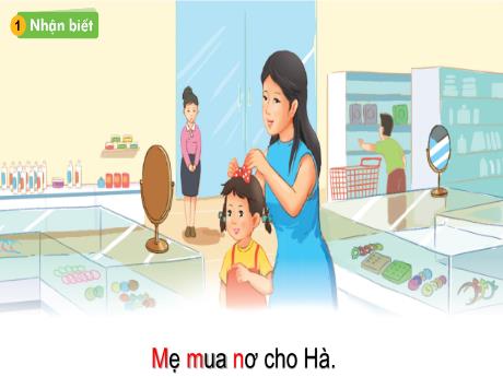 Bài giảng Tiếng Việt 1 - Bài 16: M - N