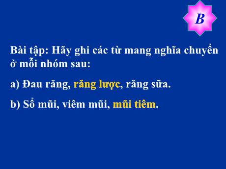 Bài giảng Tiếng Việt 2 - Mở rộng vốn từ: Thiên nhiên