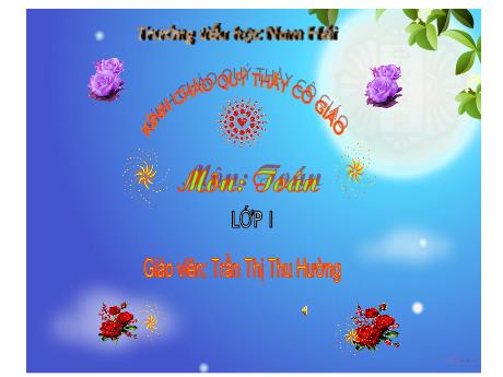 Bài giảng Toán 1 - Phép cộng dạng 25 + 14 - Trần Thị Thu Hường