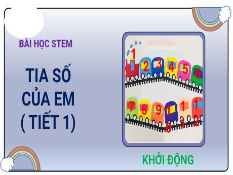 Bài giảng Toán 2 Stem - Tia số của em (Tiết 1)