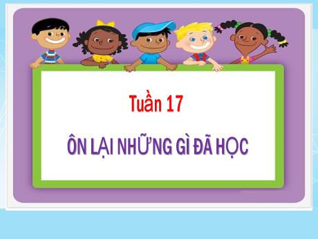 Bài giảng Toán 3 - Tiết 5: Em ôn lại những gì đã học