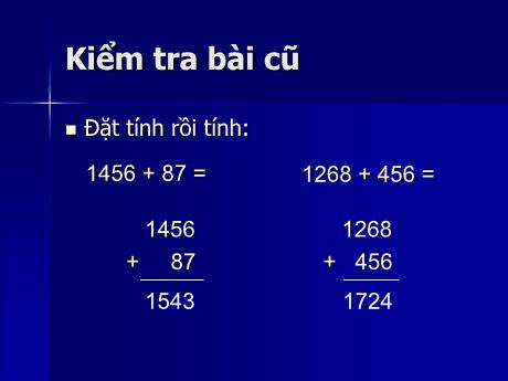 Bài giảng Toán 5 - Cộng hai số thập phân (Tiết 48)